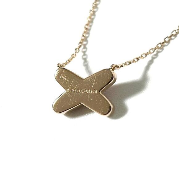 CHAUMET Rose Gold Diamond Necklace - Picture 2 of 10